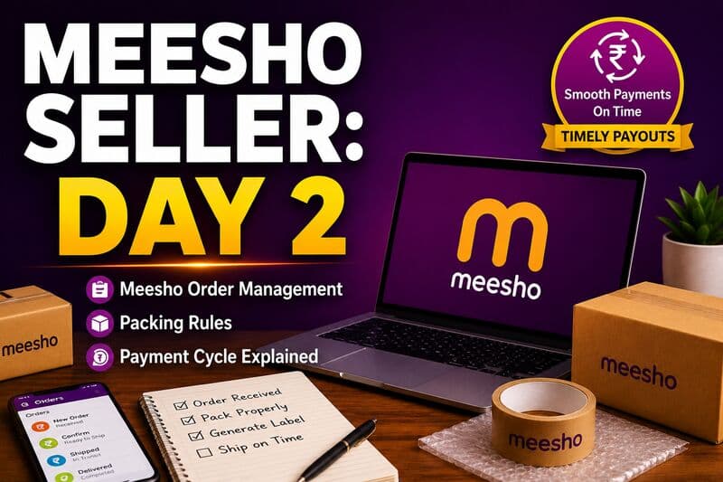 Meesho order management, packing rules and payment cycle explained